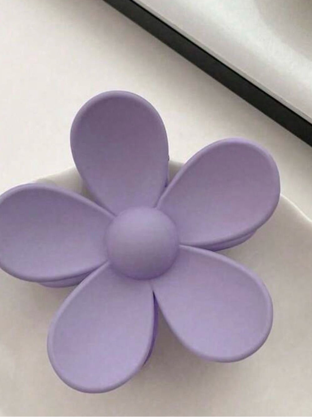 Lavender Blossom Flower Hair Clip for Women